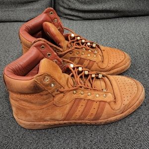 adidas Originals Top Ten Hi “Fox Red” Shoe Size 9